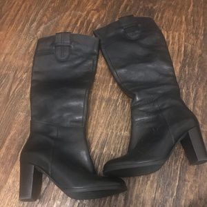 Black Leather Boots